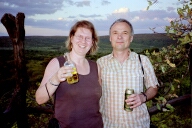 Sundowner, Camp Aussicht