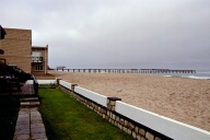 Blick auf die Jetty