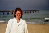 ein letztes Mal am Strand...