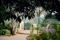 Meditationsecke in Ellis Garten