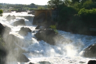 Abschied Aoba, Weiterfahrt zur Kunene River Lodge