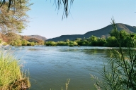 Blick auf den Kunene